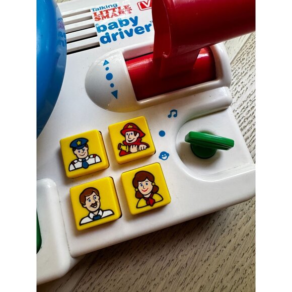 VTG VTech Little Smart Baby Driver Interactive Steering Toy electronic talking - Picture 5 of 6